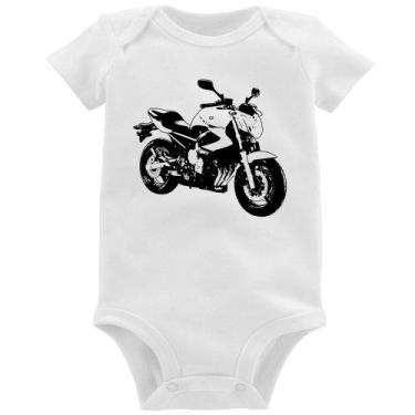 Imagem de Body Bebê Moto XJ6 N Art - Foca na Moda, Branco, GG