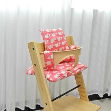 Imagem de Almofada para cadeira de jantar Baby Elephant Almofada portátil antiderrapante para sair Acessórios para cadeira de crescimento para comer para bebês, PinkElephant, uma peça