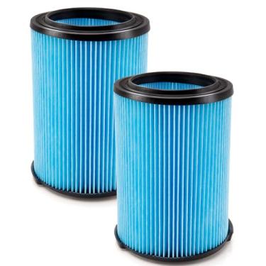 Imagem de Pacote com 2 filtros de substituição VF5000 – ajuste perfeito para aspirador de pó rígido de 5-20 galões molhado/seco