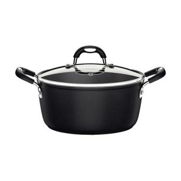 Imagem de Caçarola Tramontina Mônaco Preta 24cm 4,5L