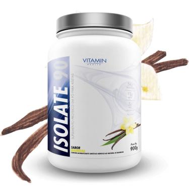 Imagem de 3885 Vitamin Health - whey isolate Premium Baunilha, 900g de Alta Pureza