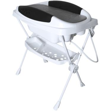 Imagem de Banheira para Bebe com Trocador Galzerano Premium Grafite