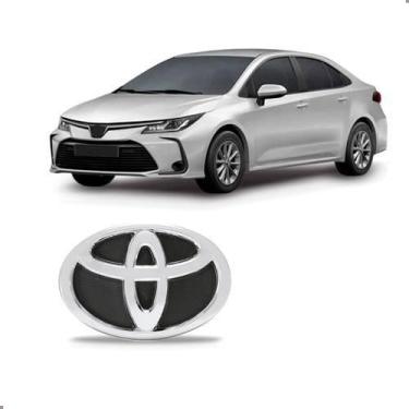 Imagem de Emblema Grade Para Toyota Corolla 2019 A 2024 Cromado