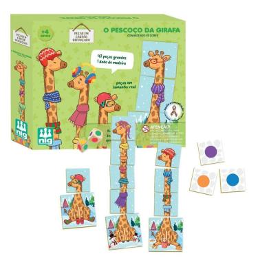 Imagem de Brinquedo Educativo Pescoço Da Girafa 0584 - Nig Brinquedos