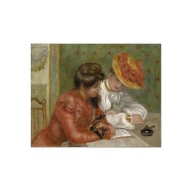 Imagem de Auguiste RenoiIr Famosas Impressões de Arte de Parede Pintura de Parede para Sala de Estar Carta Tela Reprodução de Imagem Pôster de Arte Fina 20x25cm8x10in Sem Moldura