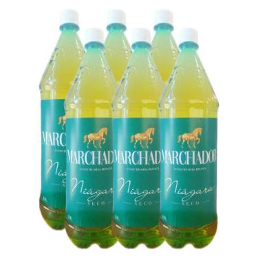 Imagem de Vinho Branco Colonial Niagara Seco 2l Serra Gaucha Kit 6u - Marchador