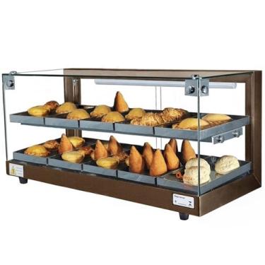 Imagem de BD10 - Estufa Beta para salgados de 10 bandejas Dupla Café - 127V - Om