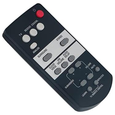 Imagem de Beyution Controle remoto de substituição de barra de som FSR68 ZJ78800 adequado para sistema de barra de som Yamaha FSR68-ZJ78800 YAS-93 YAS93 YAS-103 YAS103