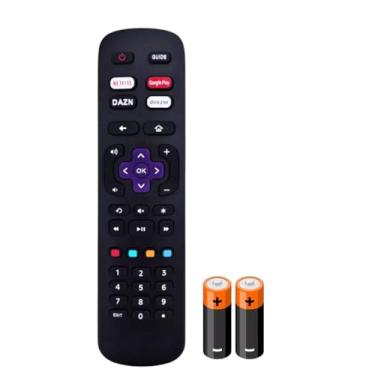 Imagem de Controle Remoto para TV Compatível com AOC Roku Smart LED, Compatível com Modelos S5195, 32S5195, 43S5195, com Teclas Netflix e Google Play, com pilhas inclusa