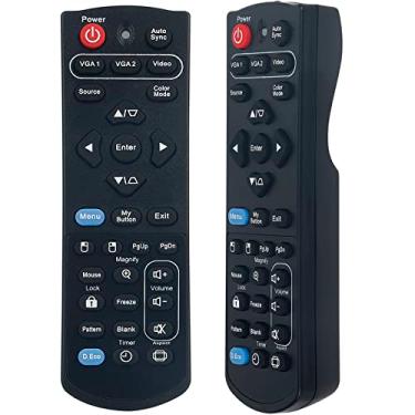 Imagem de Controle remoto Q-3101 de substituição adequado para ViewSonic PA500S PA503S PA503SP PA503W PA503X PA503XP PG700WU PS500X PS501W PA501S PA500X PA502S PA502SE PA502X PA502XE PGG603X PTP 5075 PX702HD