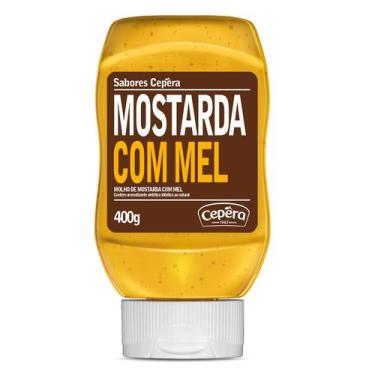 Imagem de Mostarda com Mel Sabores Cepera Squeeze 400g - Sabores Cepêra