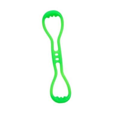 Imagem de oshhni Figura 8 Faixa de Resistência Maca Portátil Exercício de Alongamento Corda Elástica Faixa Elástica para Academia Pilates, Verde