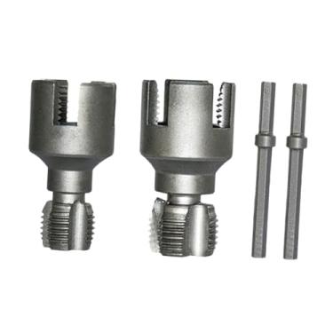 Imagem de WeiLaiKeQi Ferramenta de corte de rosca do tubo Ferramenta de rosqueamento de tubo interno e externo de alta instalação fácil Instalação versátil PRÁTICA PRÁTICA, 4 E 6 Pontos