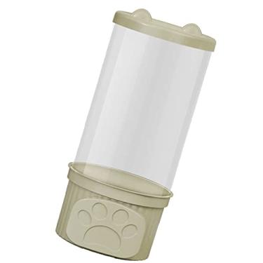 Imagem de Contêiner DE Armazenamento DE Brinquedos Animais Estimação Cilindro Transparente P BOBILIDADE TROOLHO Com Tampa PP para Organização Em Casa White Toy Storage Containerp Toy Display (Verde)