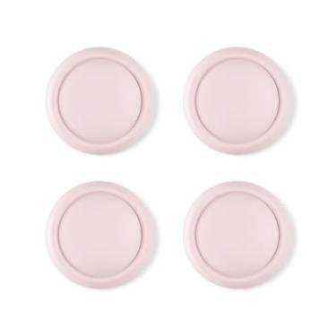 Imagem de PlayVital Thumb Grips for Nintendo Switch 2, 4-Pack Silicone Joystick Caps for Joycon 2, Cute Accessories Comfort Thumbstick Grip Covers - Pink