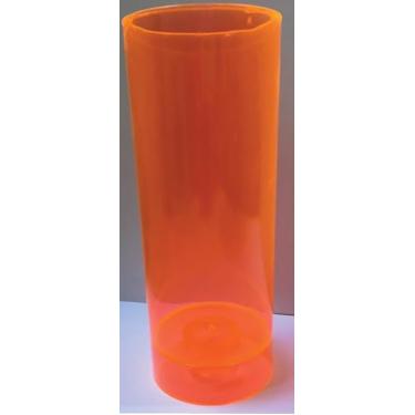 Imagem de Copo Long Drink Acrílico 350 ml com LED (Laranja)