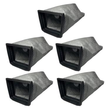 Imagem de 5 pacotes CH30000 Saco de aspirador de pó de pano tipo N compatível com Hoover Commercial PortaPower recipiente leve Swingette S1015 S1029 aspirador de pó