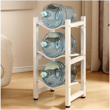 Imagem de Jarro de água 5 galões de garrafa de água, dispensador de água pesada rack de jarro de água de água para serviço pesado, organização de cozinha de prateleira de armazenamento de água, para e