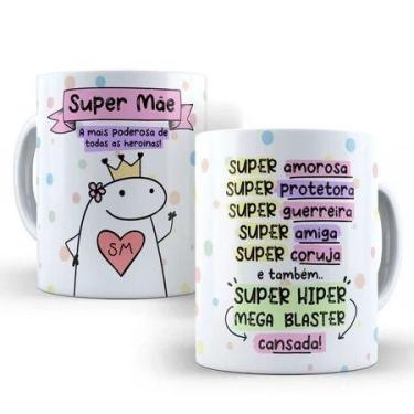 Imagem de Caneca Personalizada Porcelana Profissões super mãe - loja dinka