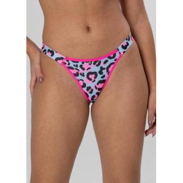 Imagem de Calcinha Biquíni Fio Duplo Animal Print - Gimara, GG, Mariah