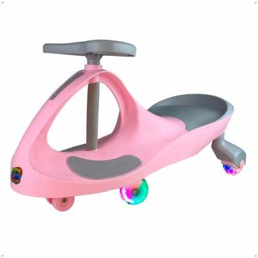 Imagem de Carrinho Gira Gira Car Com Luz Led Nas Rodas, Rolimã, Infantil, Menino
