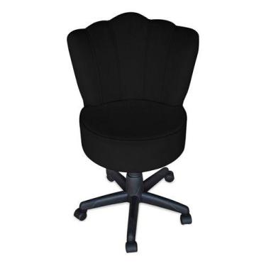 Imagem de Cadeira Mocho Pétala Giratória Para Estética Consultório Bz - Bz Home 