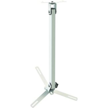 Imagem de Suporte projetor datashow teto braço 50 cm branco - MULTIFORMA