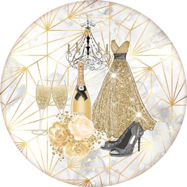 Imagem de Painel Festa Redondo C/Elástico 1,50m Ano Novo (ANV013)