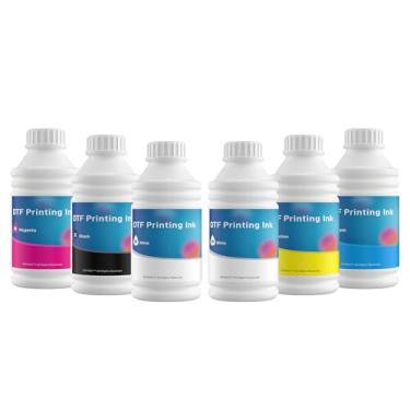Imagem de Tinta DTF 3000 ml, tinta de transferência direta para filme PET, refil de tinta para cabeça de impressão DTF ET-8550 L1800 R1390 L805 L800 DX5 XP600 I3200, impressoras DTF profissionais direto para