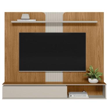 Imagem de Painel Home Aéreo Para Tv Até 65 1,36 x 1,60 Versalhes - Nature-Off White - EdeCasaMoveis