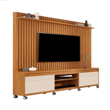 Imagem de Home Theater Para Sala Tv De Até 55 Polegadas Pés Em Rodizio