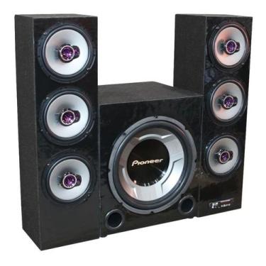 Imagem de Home Theater Pioneer Torre Stetsom Bluetooth Usb Sd Fm Aux - OESTESOM