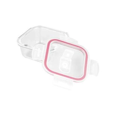 Imagem de Kit Conjunto 3 Potes de Vidro Hermético Com Tampa Plasvale