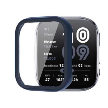 Imagem de Capa acrilico com tela de vidro para Amazfit Bip 6 2025 - Genérica