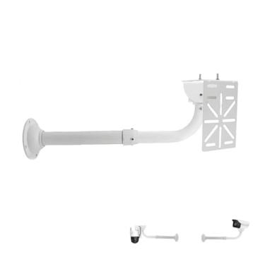 Imagem de NVRTTRR Suporte de câmera domo em forma de L, suporte de teto de parede para câmeras de segurança domo, suporte de parede (L-DGNP+42-60L)