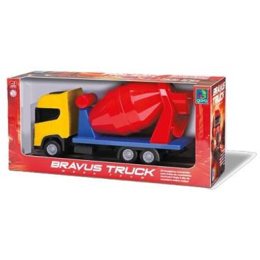 Imagem de Caminhão de brinquedo Betoneira Bravus Truck GavaToys - Gava Toys
