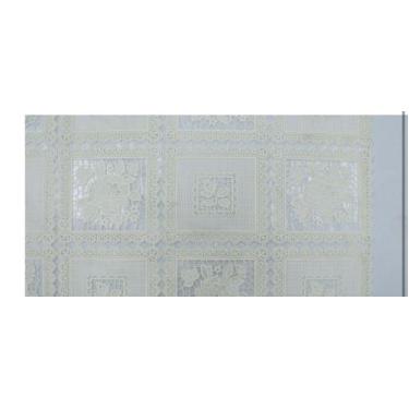 Imagem de Toalha de Mesa Plástica Rendada - Corte RETO 1 mt - Leia descrição Toa