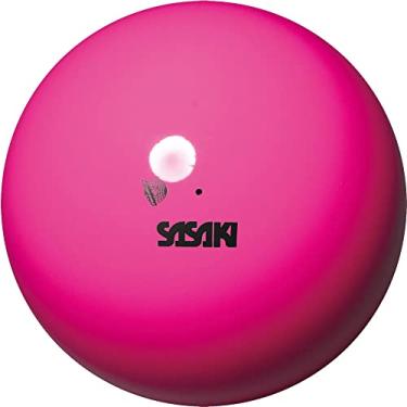 Imagem de Sasaki M-20A-F P Bola de Ginástica Rítmica Produto Certificado pela Federação Internacional de Ginástica, Bola Estrela de Academia, Diâmetro 7,3 polegadas (18,5 cm), Rosa