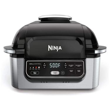 Imagem de Fritadeira Elétrica Airfryer com Grill, 5 em 1 Programável,  110V 1760W, NINJA AG301, Preto