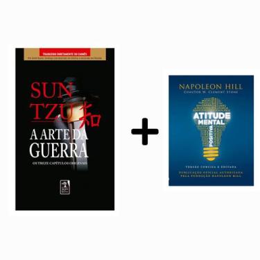 Imagem de Kit Livros físico, A Arte da Guerra, Sun Tzu + Atitude Mental Positiva