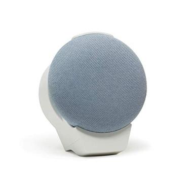 Imagem de Suporte de tomada de parede doqxD para o novo Google Nest Mini: Essentials Made for Google Nest Mini - Serve para tomadas horizontais e verticais (pacote com 1, branco geado)