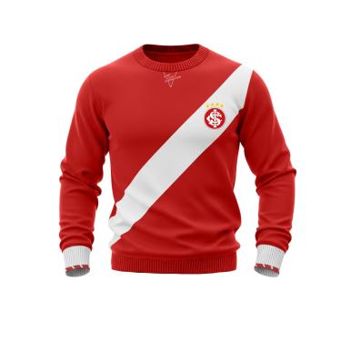 Imagem de Moletom Careca Internacional Retrô 1995 Masculino, Vermelho, P