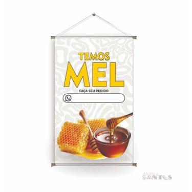 Imagem de Banner pronto Mel BA 568 medida 45x70 cm arte Pronta
