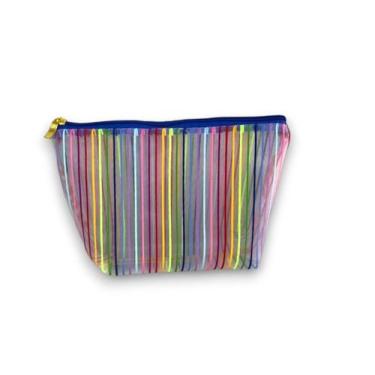 Imagem de Necessaire Estampada Tamanho Pequeno - DaniBordados, Transparente linh