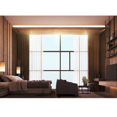 Imagem de Painel Plafon Led Preto 24W Taschibra Embutir Quadrado 6500K