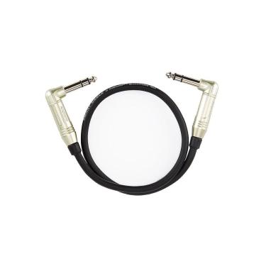 Imagem de Cabo P10 X P10, L, 90º Graus, Estéreo Amphenol - 50Cm