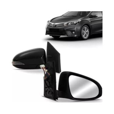 Imagem de Retrovisor Corolla 2014 2015 2016 2017 Eletrico Com Pisca