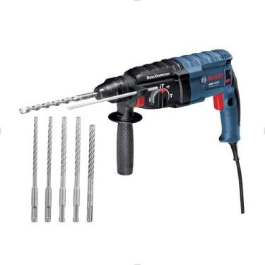 Imagem de Martelete Perfurador SDS Plus GBH2-24D 220V C 5 Brocas Bosch