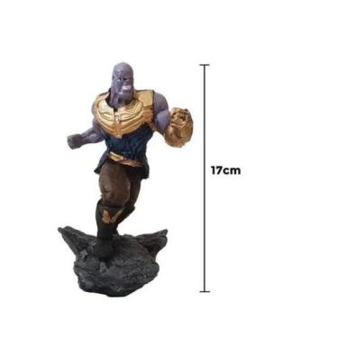 Imagem de Boneco Thanos em Resina Os Vingadores Marvel 17cm - Gama