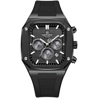 Imagem de Relógio Masculino Quartzo Quadrado Design Esportivo à prova dagua - NA